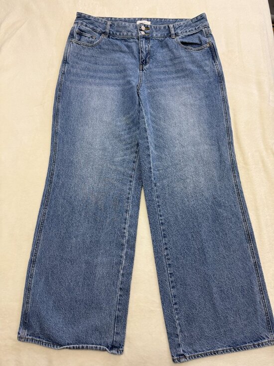 PacSun Denim - PacSun Baggy Jeans Womens 31 Blue Wide Leg 100% Cotton High Rise Y2K Denim